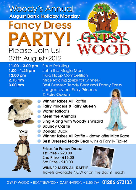 Gypsy Wood Park Blog: Woody's Fancy Dress Party